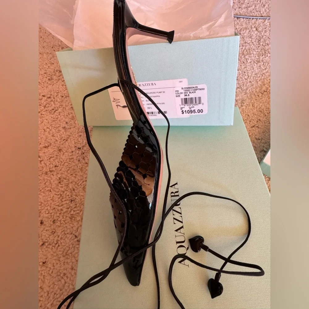 Aquazzura Amourose 50 Pumps, New In Box, Full Inclusion, Dust Bag, $1095MSRP
